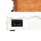 Fééric Lights and Christmas, scenka świąteczna, fabryka prezentów, ruchoma z dźwiękiem, 23,2-24,5 cm