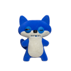Fuggler, Oogah Boogah Zebra, Wide Eyed Weirdo Red, Grin Grin Multi, Suspicious Fox Blue, figurki kolekcjonerskie, 4 szt.