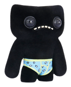 Fuggler, Squidge Purple, Sketchy Squirrel Red, Rabid Rabbit Green, Wide Eyed Weirdo Black, figurki kolekcjonerskie, 4 szt.
