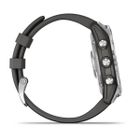 Garmin, zegarek Fenix, 7 Standard Edition, 47 Mm Silver, Graphite Band