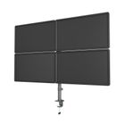 Gembird, regulowany uchwyt do 4 monitorów, 13”- 32”