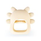 GiliGums, Aksolotl, gryzak silikonowy, beżowy