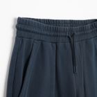 Granatowe spodnie dresowe unisex z kieszeniami cargo NOWEAR