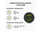 Green Cell, ładowarka samochodowa, GC PowerRide Nano36, 36W, 6A, 2xUSB-A