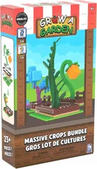 Grow a Garden, klocki z figurką niespodzianką i kodem Roblox, 23 elementy