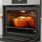 Hage, emaliowany garnek żeliwny, pomarańczowy, 24 cm, 4l