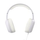 Hama, Fun C, słuchawki przewodowe, nauszne, z mikrofonem, USB‑C, białe