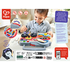 Hape, drewniana tablica manipulacyjna, mały kierowca, interaktywna