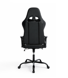 Hedo, fotel gamingowy z podnóżkiem, szary