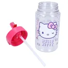 Hello Kitty, Drink Up, bidon ze słomką, różowy, 450 ml