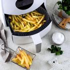 Hit, wkład do frytkownicy air fryer, silikonowy, szary, 20 cm