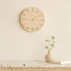 Home Styling Collection, Sum, minimalistyczny zegar ścienny, marmur, 30 cm
