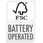 Home Styling Collection, świąteczna lampa stołowa, LED, 20 cm