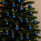 Home Styling Collection, szklane bombki świąteczne, niebieskie, 6 cm, 20 szt.