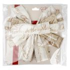 Home Styling Decoration, kokarda dekoracyjna na choinkę, złota, 130-33 cm