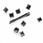 Homla, Alcole, kostki do drinków, stalowe ze szczypcami, 9 szt.