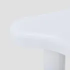 Homla, Alto, stolik kawowy, lakierowany, biały, 100-60-45 cm