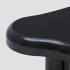 Homla, Alto, stolik kawowy, lakierowany, czarny, 100-60-45 cm