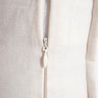 Homla, Anisha, poszewka, ecru z ozdobnym pikowaniem, 45-45 cm