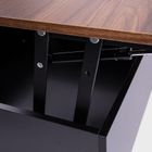 Homla, Anzabi, stolik kawowy, z podnoszonym blatem, brązowy, 105-50,5-43,5 cm