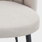 Homla, Aula, krzesło, beżowe, 49-55-85 cm