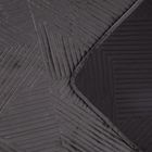 Homla, Aurum, narzuta welwetowa z pikowaniem, czarna, 220-240 cm, 745737