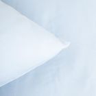 Homla, Avelia, pościel, satynowa z domieszką wiskozy niebieska, 220-200