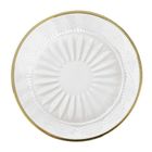 Homla, Barrel, miska, szklana we wzory, 18 cm