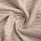 Homla, Bristles, narzuta, w pikowane pasy beżowa, 200-220 cm, 715709