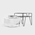 Homla, Calore, dyspenser, ryflowany na stojaku, 3,5l, 744402