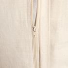 Homla, Campi, poszewka, bawełniana z haftowanym wzorem, 45-45 cm