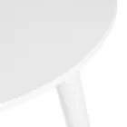 Homla, Cast, stolik kawowy, biały, 40-40-40 cm