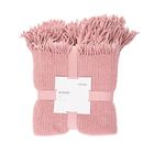 Homla, Chenille, koc szenilowy, różowy, 130-170 cm
