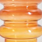 Homla, Circle, wazon, szklany miodowe ombre, 11-26 cm