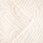 Homla, Darin, koc, miękki ecru ze strukturalnym wzorem, 150-200 cm