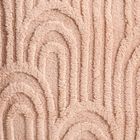 Homla, Darin, poszewka, miękka beżowa ze strukturalnym wzorem, 45-45 cm