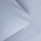 Homla, Defla, pościel z pranej bawełny, niebieska, 200-220 cm, 734588