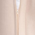 Homla, Durga, poszewka, bawełniana ciemnobeżowa z dekoracyjnym obszyciem, 45-45 cm