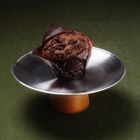 Homla, Edmore, patera, na drewnianej nóżce ze stali nierdzewnej, 23-9 cm