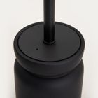 Homla, Elvia, szczotka do WC, czarna, 10,5-13-38,5 cm