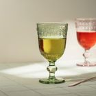 Homla, Erba, kieliszek, zielony ze zdobieniami, 0,28 l