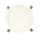 Homla, Fincan, misa do sałat ceramiczna, biała, 20-10 cm