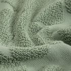 Homla, Flores, ręcznik, pistacjowy żakardowy, 100-150 cm