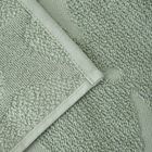 Homla, Flores, ręcznik, pistacjowy żakardowy, 50-90 cm