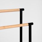 Homla, Fraz, stojak, na ręczniki czarny, 39-18-78 cm