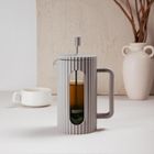 Homla, Genua, zaparzacz, ryflowany szary, 1l