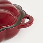 Homla, Ghost Town, garnek, żeliwny bordowy w kształcie dyni, 1,5l