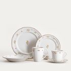 Homla, Greta, filiżanka, ze spodkiem z kwiatuszkami, 0,2l