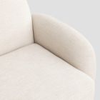 Homla, Helmi, fotel, ecru, 108-87-73 cm