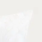 Homla, Jakad, pościel, bawełniana żakardowa biało-beżowa, 200-220 cm